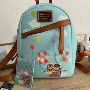 Disney Pixar’s Up Loungefly backpack and wallet